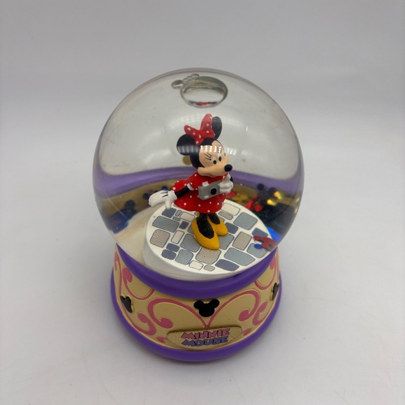Disney Parks Minnie Mouse Collectible Water Snow Globe Minnie's Yoo Hoo - Picture 2 of 12
